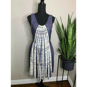 Lorick New York silk blend lightweight aline dress